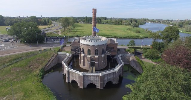 Gemaal De Cruquius door Hanno Lans (bron: Wikimedia Commons)
