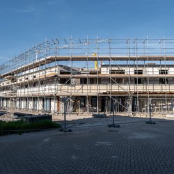 Aanbouw nieuwe wijk door Fokke Baarssen (bron: Shutterstock)