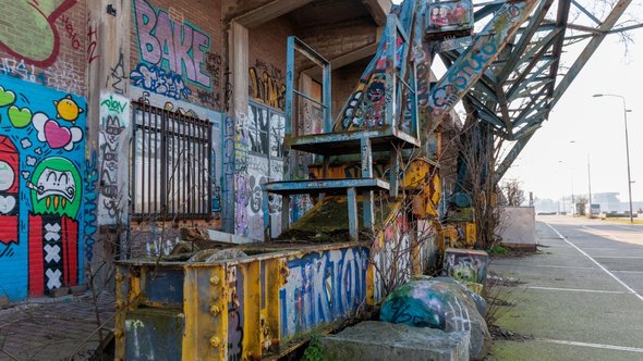 NDSM Wharf, Amsterdam door Henk van Dijk (bron: shutterstock)