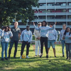 Tijdens de Barrio Lobi Zomerspelen. door Tarek Zaal (bron: Sabo Advies)