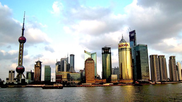 shanghai skyline