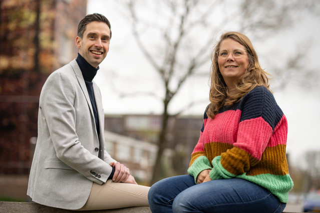 Christiaan Groeneweg en Simone Campman door Peter van Aalst (bron: Peter van Aalst)