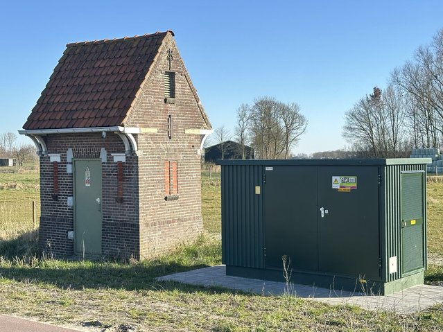 Trafo in Groningen door Kees de Graaf (bron: Kees de Graaf)