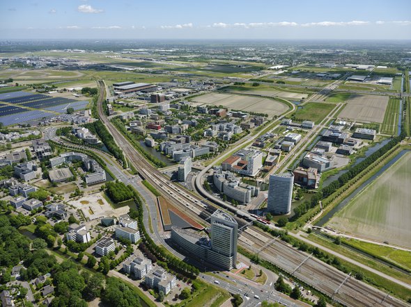 Stationsgebied Hoofddorp door MVRDV (bron: MVRDV)