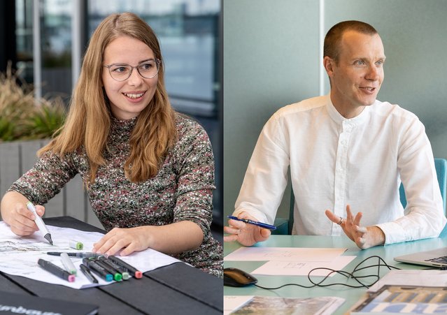 Stella Groenewoud en Frederik Vermeesch door Ineke Oostveen (bron: Rijnboutt)