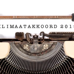 "Klimaatakkoord 2019" (CC BY 2.0) by trendingtopics door trendingtopics (bron: Flickr)