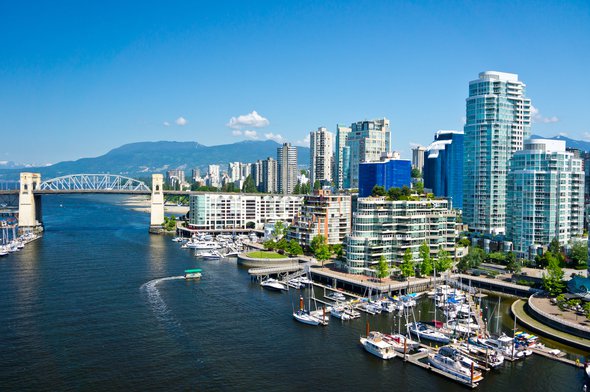 Prachtig uitzicht op Vancouver, British Columbia, Canada door mffoto (bron: Shutterstock)