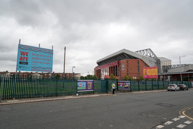 Anfield, Liverpool door Marten van den Bossche (bron: Gebiedsontwikkeling.nu)