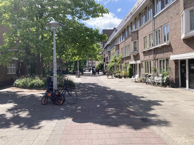 Typische buurtstraat De Baarsjes door Teun van den Ende (bron: Teun van den Ende)