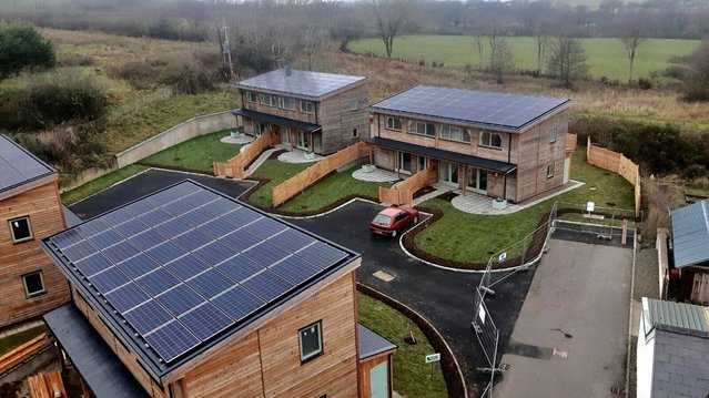 Pentre Solar solar village in Pembrokeshire