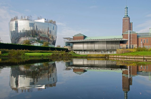 Het Depot collectiegebouw van museum Boijmans van Beuningen door Frans Blok (bron: Shutterstock)