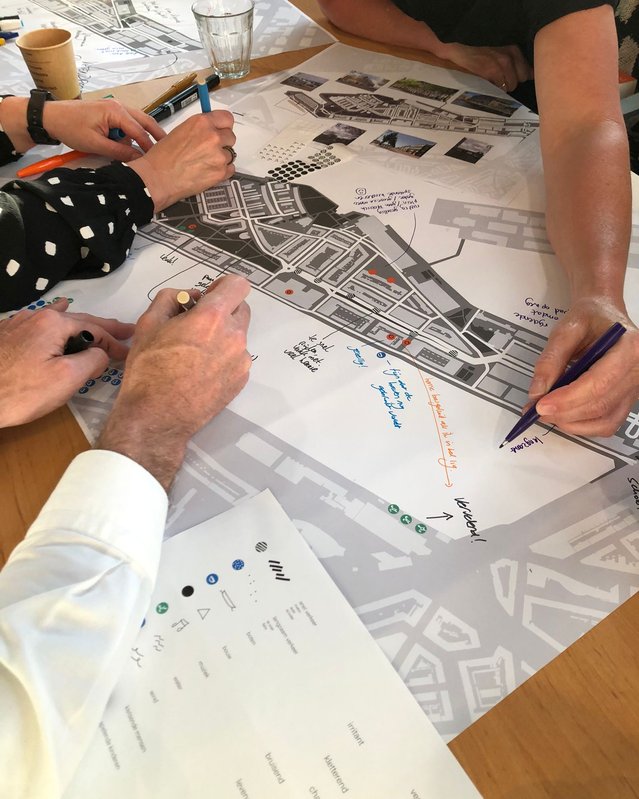 Samen werken aan mental maps door Sahar Asadollahi Asl Zarkhah (bron: Sahar Asadollahi Asl Zarkhah)