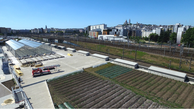 Stadslandbouw Ferme Parisienne ©Cultivate. Foto: ©Philippe Lemetter - Flying Lab