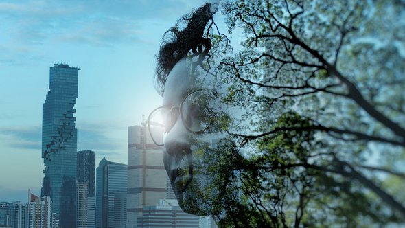 Mental health city door Greenbutterfly (bron: Shutterstock)