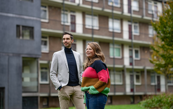 Christiaan Groeneweg en Simone Campman door Peter van Aalst (bron: Peter van Aalst)