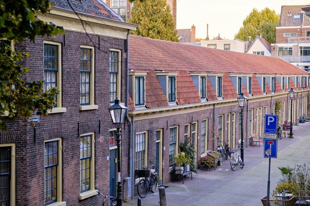 Fockstraat in de Zeven Steegjes, Utrecht door Nigel Wiggins (bron: Shutterstock)