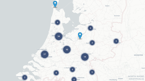 GO projectenkaart door Gebiedsontwikkeling.nu (bron: Gebiedsontwikkeling.nu)