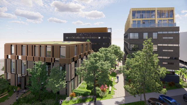 Optopping Deventer 2 door Urban Climate Architects (bron: Urban Climate Architects)