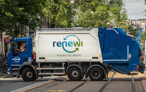 Recyclewagen van Renewi door Claudine Van Massenhove (bron: Shutterstock)