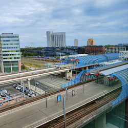 Station Amsterdam Sloterdijk door Miguel Couto (bron: Shutterstock)