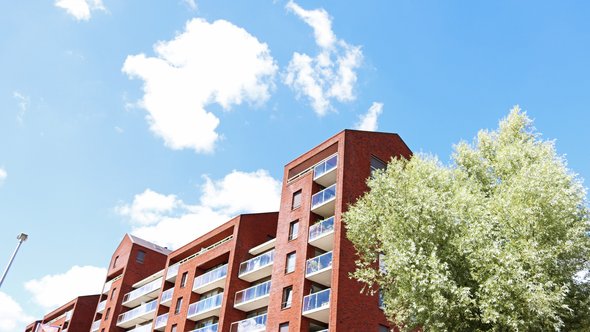 Appartementencomplex door Stadkwadraat (bron: Stadkwadraat)