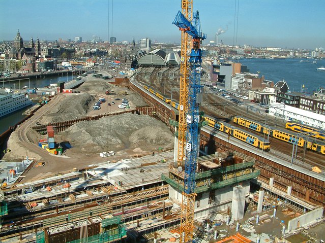 oosterdokseiland contstructie