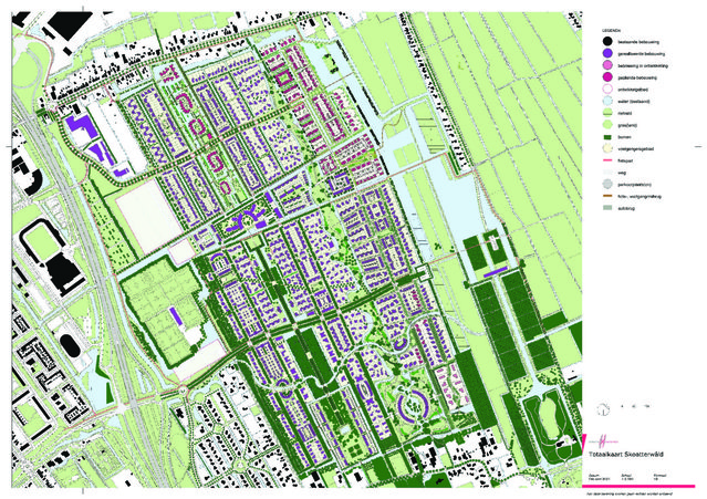 Totaalkaart Skoatterwâld door Gemeente Heerenveen (bron: Gemeente Heerenveen)