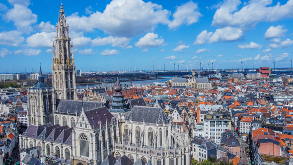 Antwerpen, België door Iurii Dzivinskyi (bron: Shutterstock)