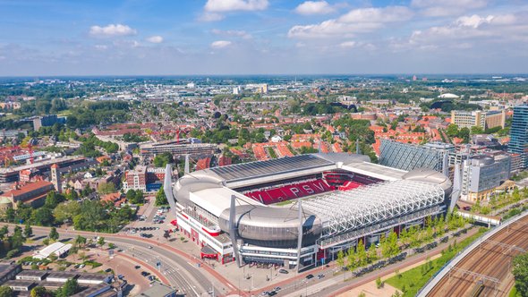 Philips stadium, Eindhoven door uslatar (bron: Shutterstock)