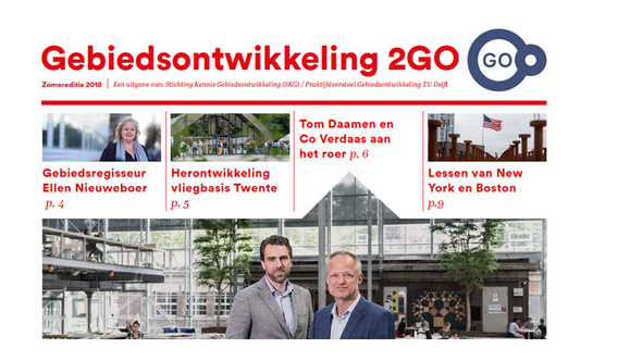 Cover Gebiedsontwikkeling 2 GO Zomereditie 2018 door Redactie Gebiedsontwikkeling.nu (bron: Gebiedsontwikkeling.nu)