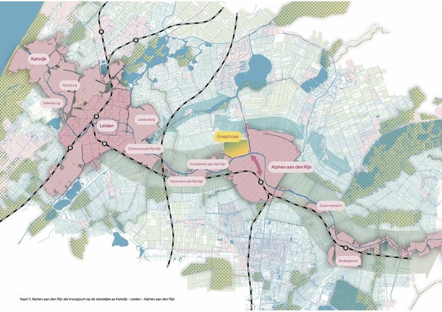 Kaart 1 door gemeente Alphen aan den Rijn (bron: gemeente Alphen aan den Rijn)