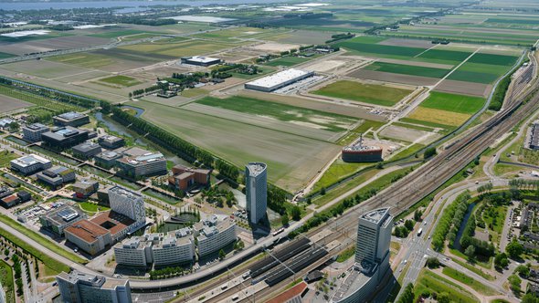 Schiphol Trade Park luchtfoto door SADC (bron: SADC)
