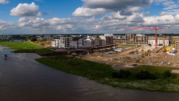 Nieuwbouwwijk Noorderhaven in Zutphen, Gelderland door Maarten Zeehandelaar (bron: Shutterstock)