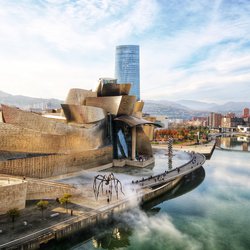 Guggenheim Bilbao, toerisme -> Photo by Jorge Fernández Salas on Unsplash