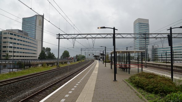 Hoofddorp Treinstation, Amsterdam door Kollawat Somsri (bron: Shutterstock)