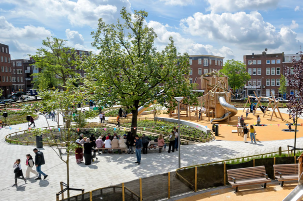 driehoeksplein door Ruimtelijke Ordening (bron: Ruimtelijke Ordening)