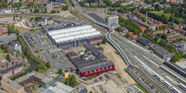 Spoorzone Zwolle door Julia Groothuis (bron: Gemeente Zwolle)