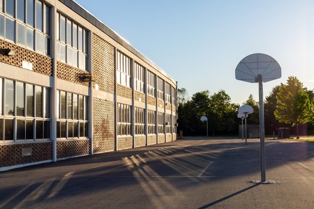 Schoolplein door Iryna Tolmachova (bron: shutterstock)