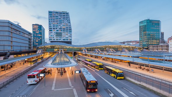 Openbaar vervoer in Utrecht door Allard One (bron: Shutterstock)