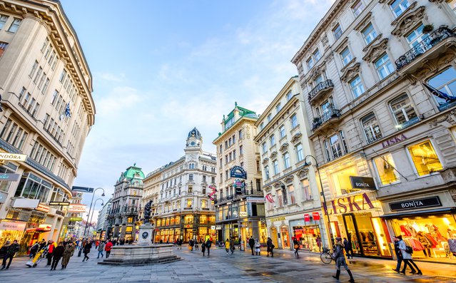 Wenen centrum door FooTToo (bron: shutterstock.com)