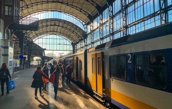 Station Haarlem door DNieuwland (bron: shutterstock)