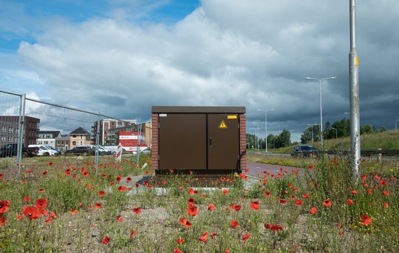 Transformatorhuisje in Harderwijk door Tom van Hoorn (bron: Shutterstock)
