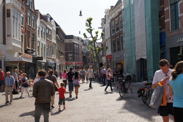 Levendig winkelgebied (Haarlem) - Flickr