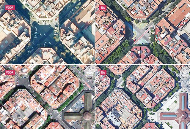 Barcelona's transformatie van boven door Christian Rommelse (bron: christianrommelse.nl)