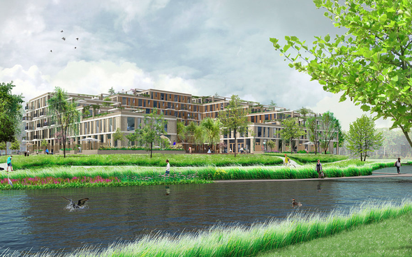 Proeftuin Erasmusveld winnend ontwerp
