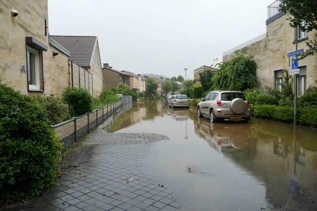 Overstromingen Limburg door MyStockVideo (bron: Shutterstock)
