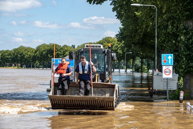 Overstromingen in Limburg, 2021 door Brita Seifert (bron: Shutterstock)