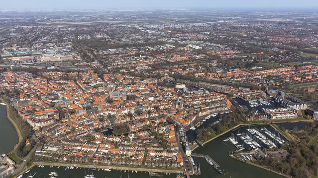 Luchtfoto Hoorn door Aerovista Luchtfotografie (bron: Shutterstock)