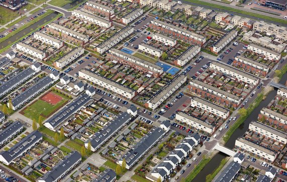 Luchtfoto van Vinexwijk door R. de Bruijn_Photography (bron: Shutterstock)